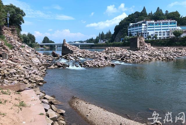 北青网综合|黄山屯溪镇海桥散落构件、石料打捞工作今日开始，工期30天