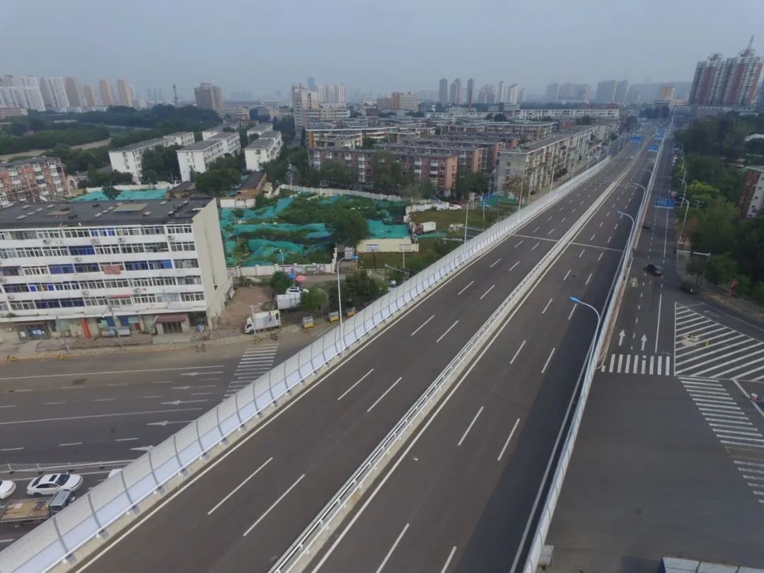 正文 日前 天津西纵快速路京津路南段工程完工 从公安交管部门
