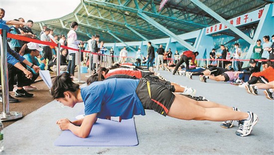 云南省举办第二次高水平运动队体能测试