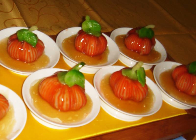 部分淮扬菜按人分份也有利节约