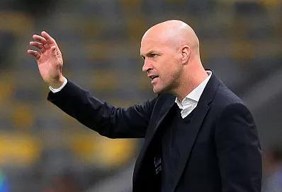 即将上任的深足主教练小克鲁伊夫