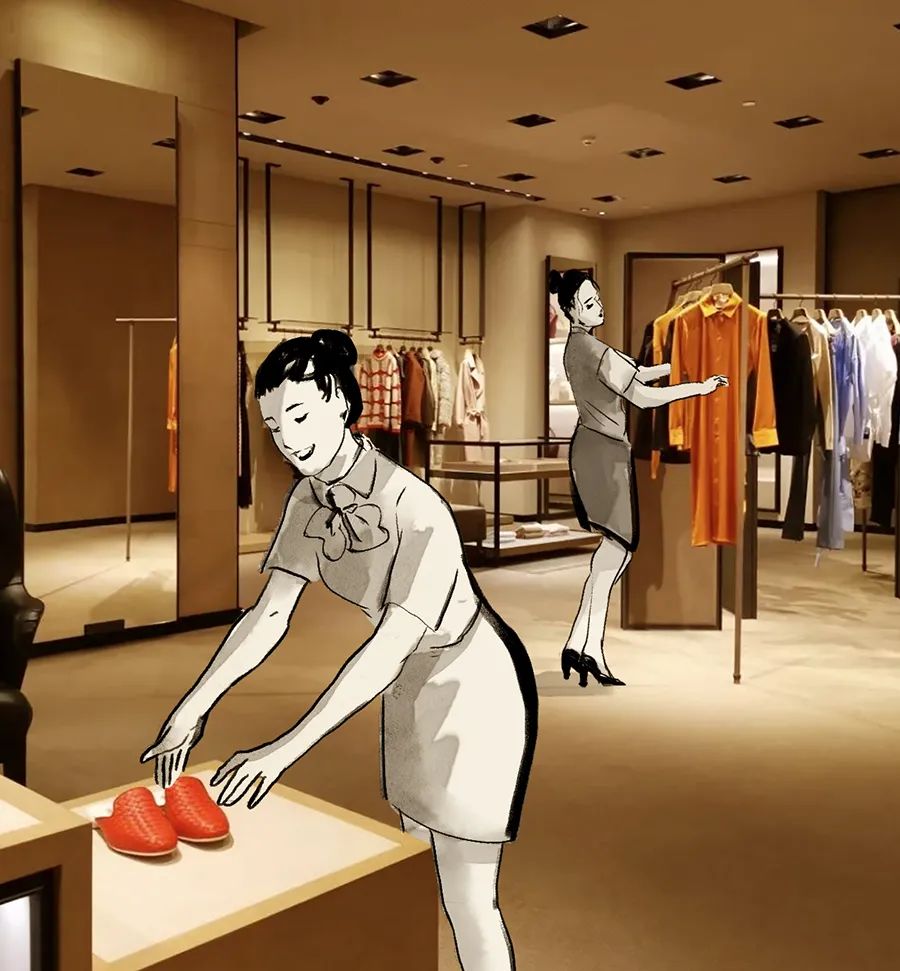 奢侈品柜姐为了100万刷卡礼他俩凑了个10万的包