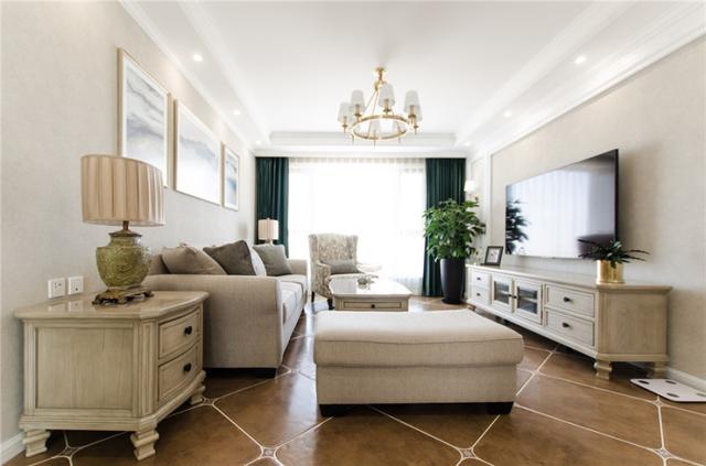 134平米美式风装修,四居室的房子越看越有品