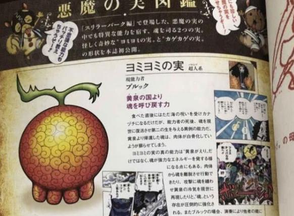 海贼王草帽团恶魔果实图鉴公布4人全把果实能力发挥到了极致