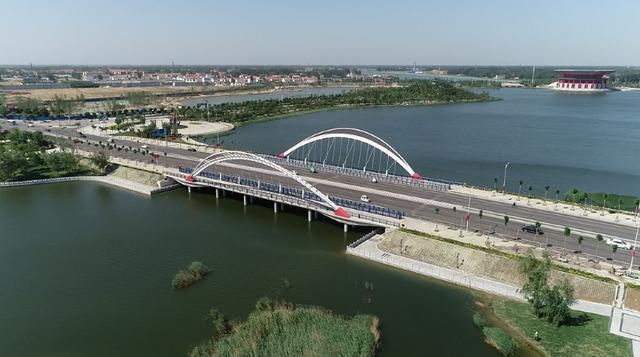 菏泽郓城县:靓美新南湖 幸福八里河