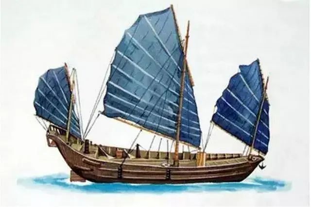 1683年,清军海战名将施琅部队兵分三路,以56艘鸟船为主力,百余艘中型