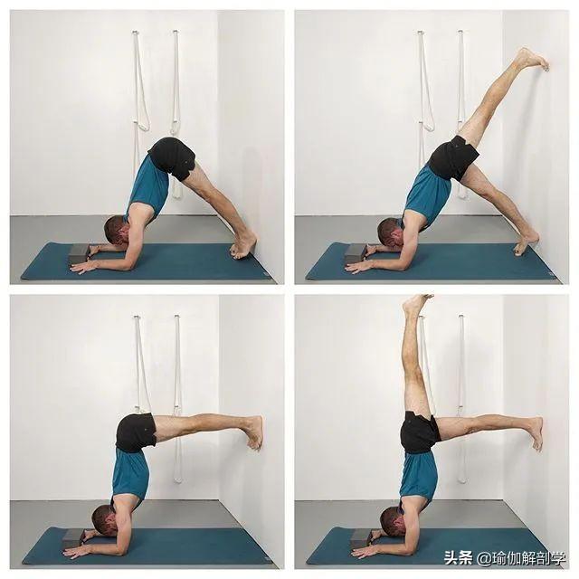 20个常见瑜伽体式靠墙练感觉超级强烈