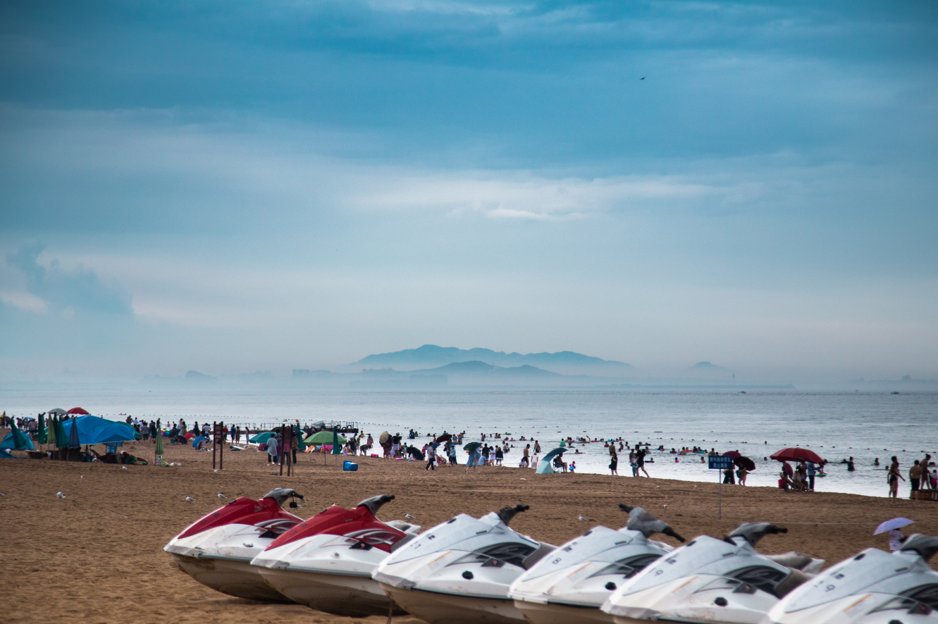 海外仙山?秦皇岛昌黎海边惊现海市蜃楼