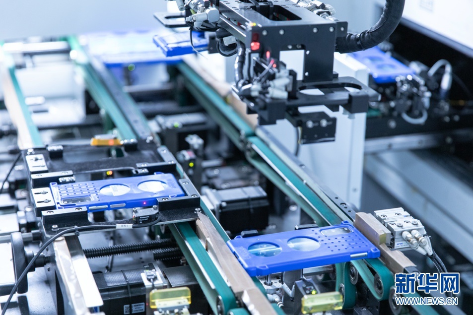 vivo手机产线.新华网发