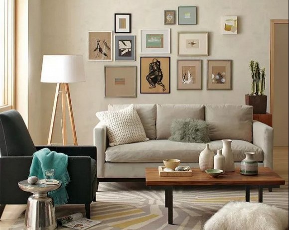 精致布局优雅生活73㎡恬静舒适的小户型住出惬意感