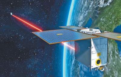 我国实现星间激光通信零的突破|通信|激光通信|卫星_新浪新闻