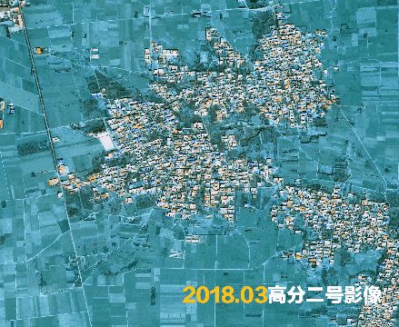 一目了然卫星带你瞰雄安新区容东片区变化