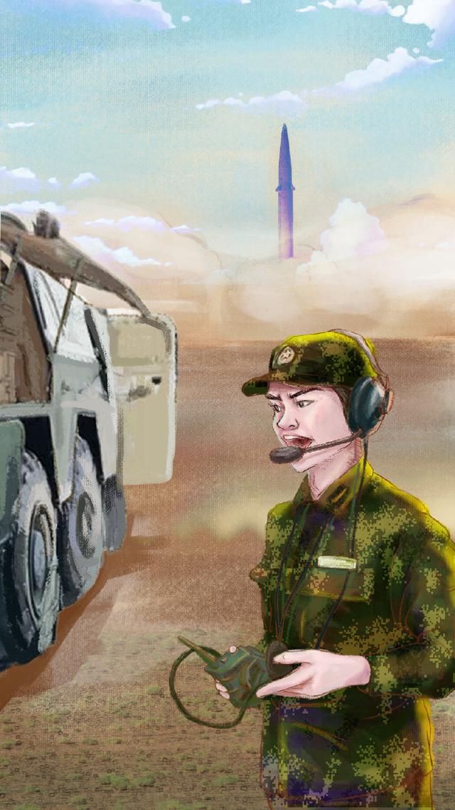 建军节一组东风快递专属漫画壁纸送给你赶紧收藏吧