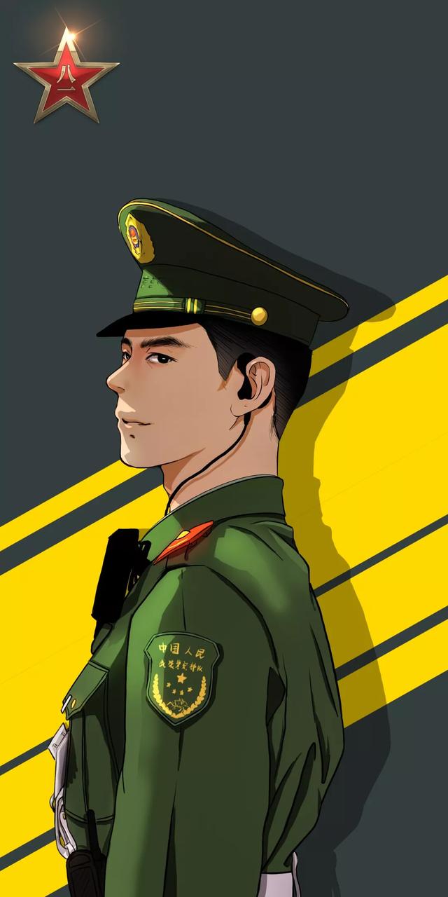 穿过这身军装永远都是军人