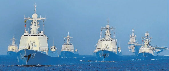 美媒文章:中国海军加速从绿水迈向蓝水