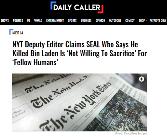 击毙本拉登英雄：美国击毙本拉登“英雄”：我不是娘们，我不戴口罩