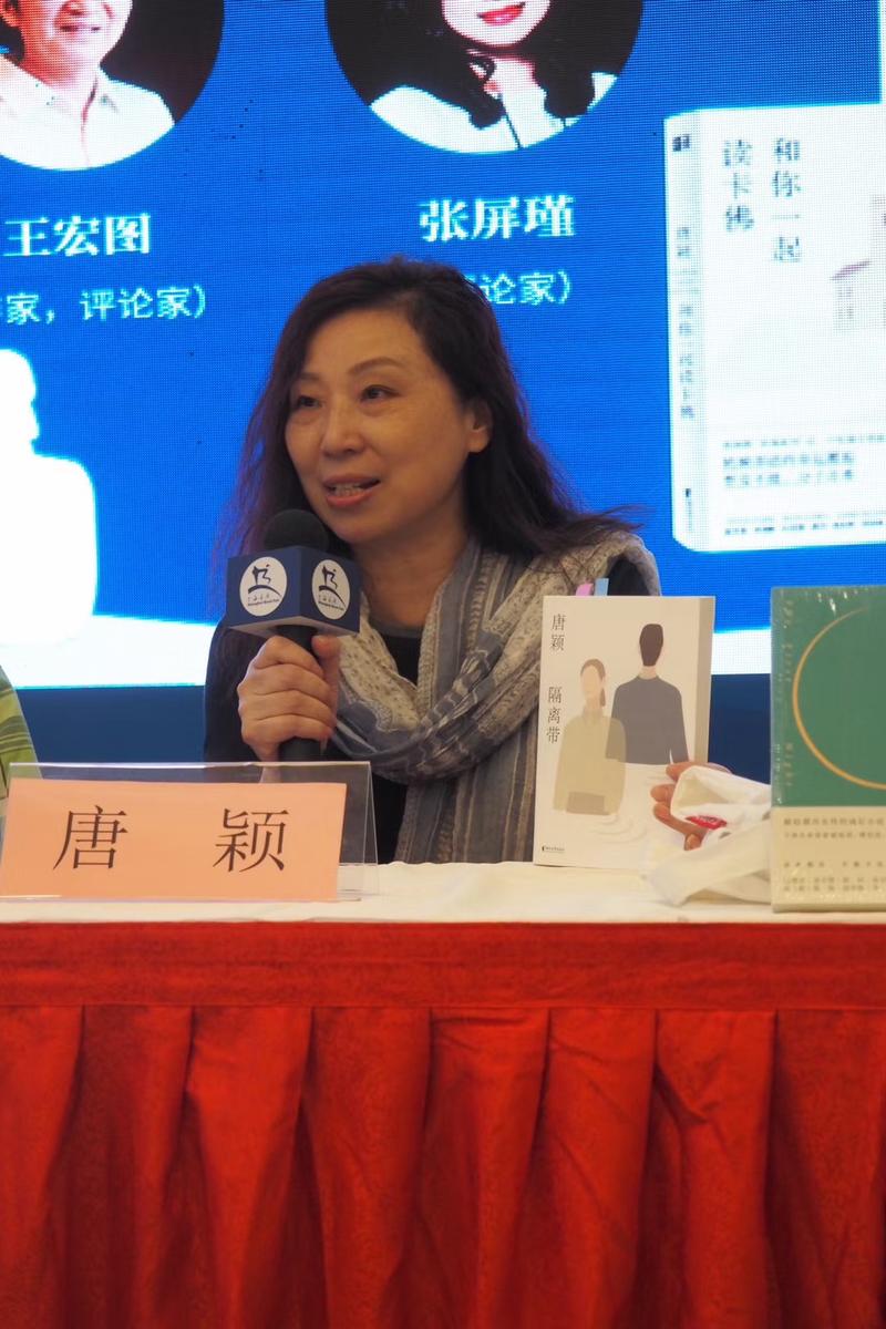 唐颖谈新作《隔离带》:"好短篇像针灸,针尖很小,戳得很深"