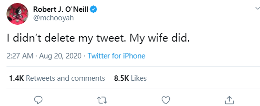 击毙本拉登英雄：美国击毙本拉登“英雄”：我不是娘们，我不戴口罩