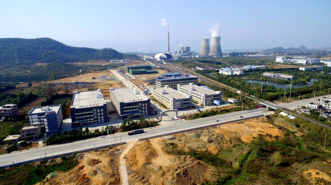 富川瑶族自治县粤桂扶贫产业园.贺州市委宣传部供图