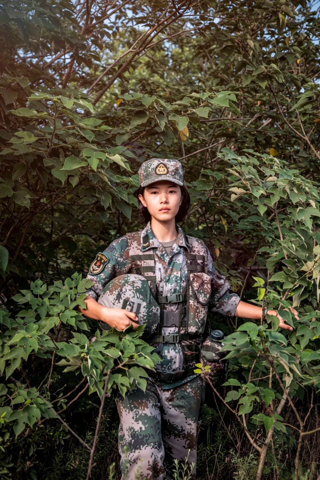 1245 给兵姐姐拍了组照,也太甜了叭!