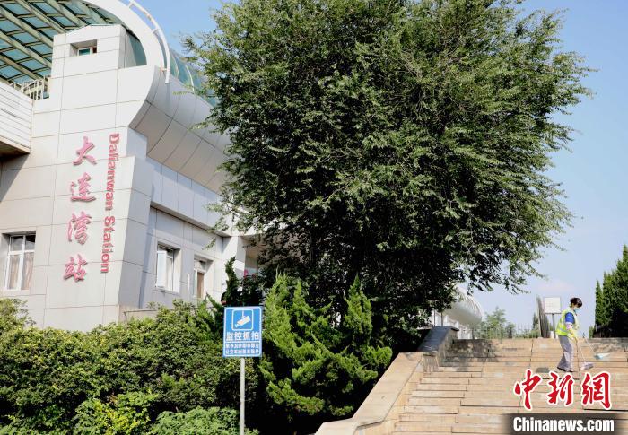 中新网|大连地铁3号线大连湾站解封恢复运营