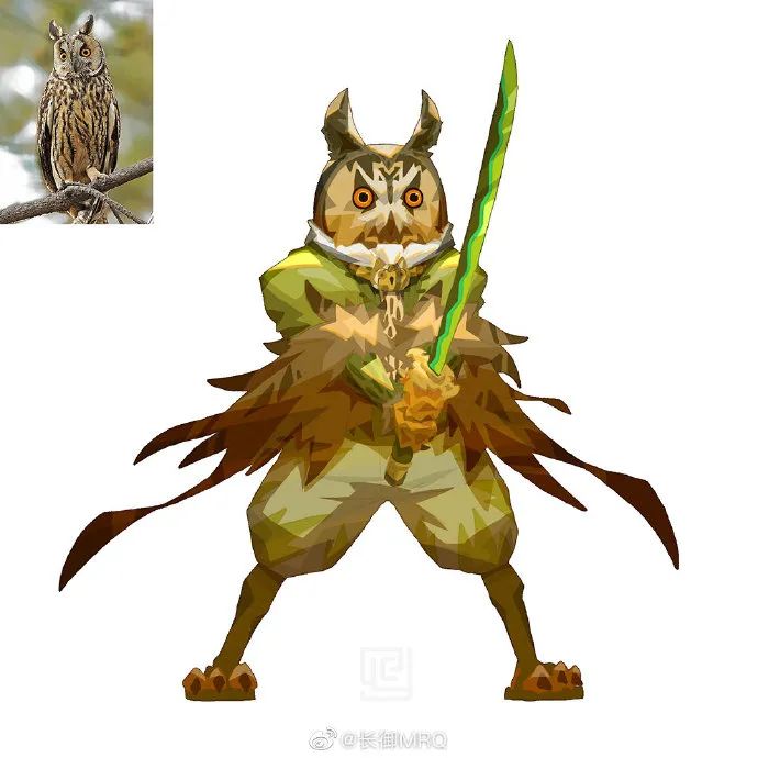 鸟人战士全体集合!猛禽动物拥有人形身体后自带霸气__财经头条
