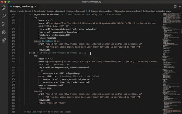 ▲ 自动爬取并下载资料