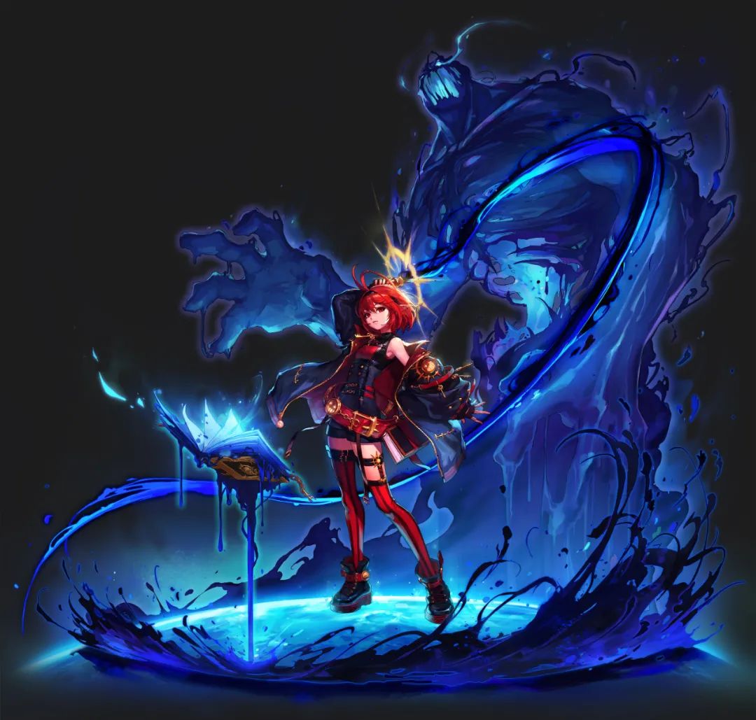 原画女法师三觉完整全身立绘下载可可爱爱魔界人