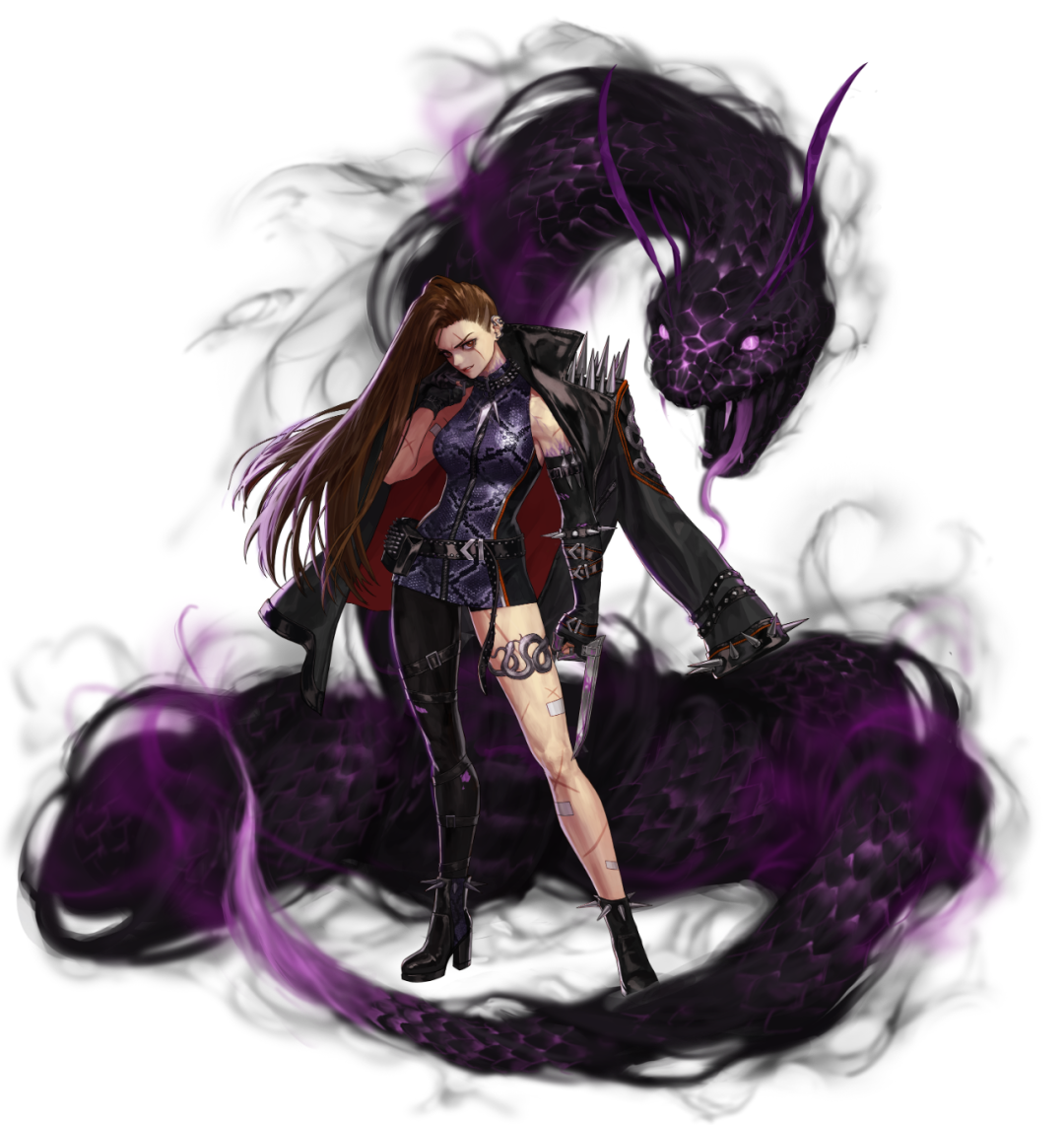 「原画」 女格斗三觉完整全身立绘下载,花花真的美爆了!