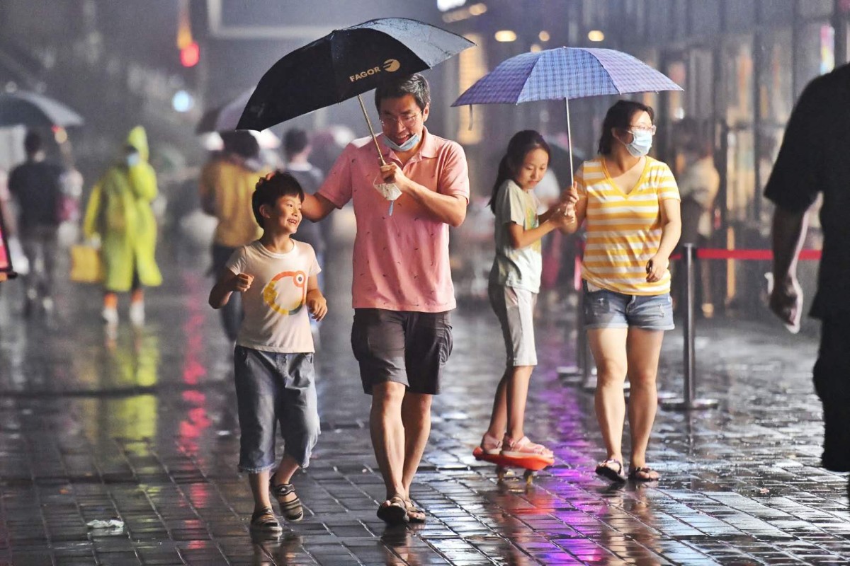 组图北京夜雨如约而至这里下得最大
