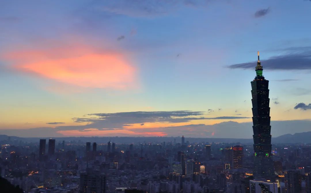 ▲资料图片：2014年8月14日拍摄的台北101大楼（新华社）