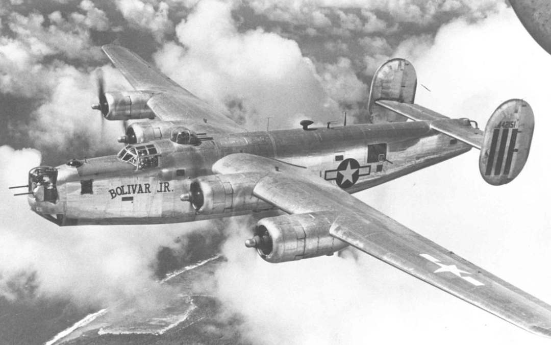 光b24轰炸机就生产了1.8万架