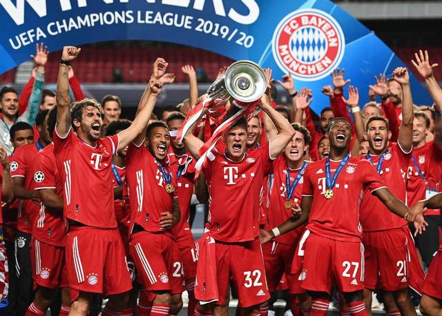 拜仁强势夺欧冠冠军再度加冕三冠王