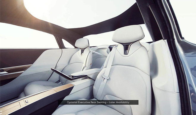 Lucid Air内饰曝光 这是一台有着女王风范的电车