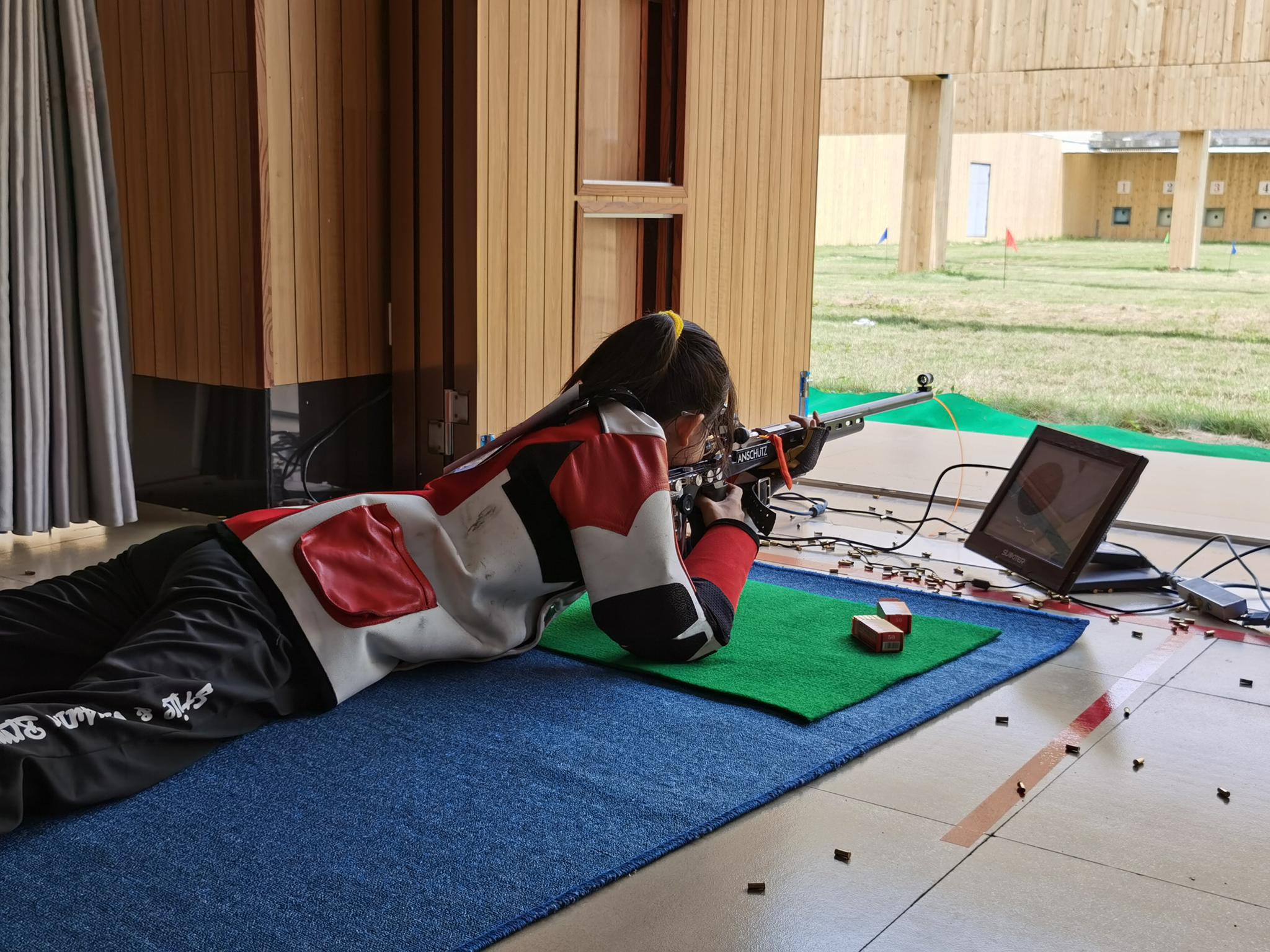 高温下的"神枪手"|李倩|射击|神枪手_新浪新闻