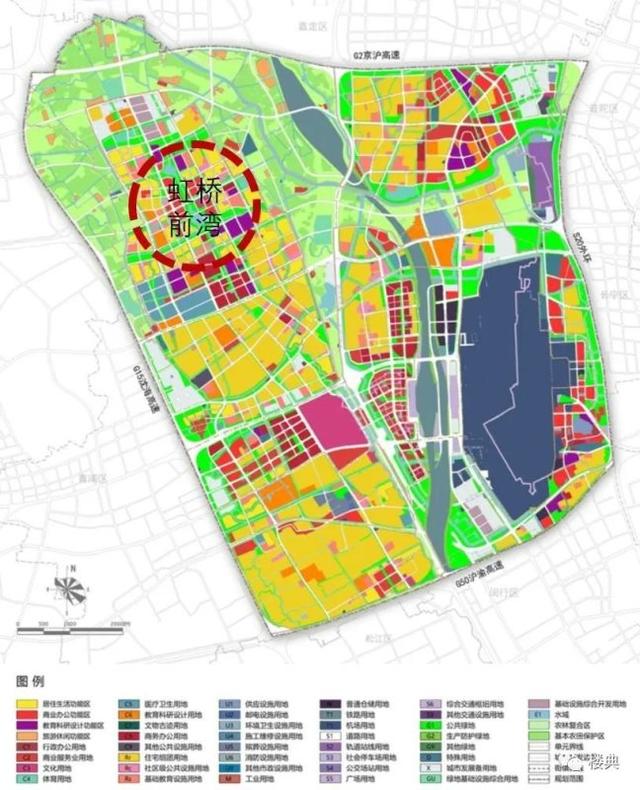 虹桥前湾规划设计概念公布|相当于3-4个前滩的开发规模