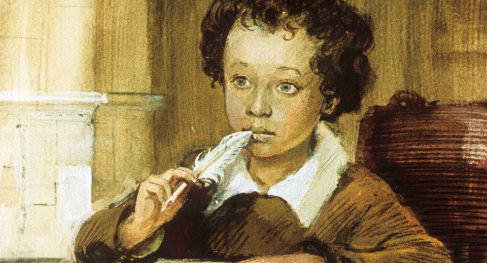 沙皇的黑人普希金的非洲血统