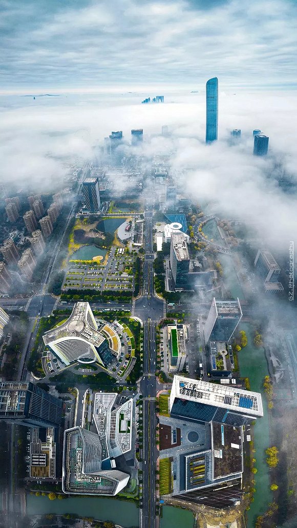 苏州工业园区俯瞰 图片来源:苏州工业园区官微