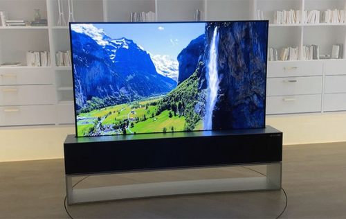 LG可卷曲OLED电视正式量产 预计年内上市