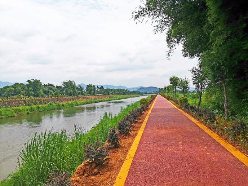 水碧岸美入画来!韶关仁化打造万里碧道董塘河段项目