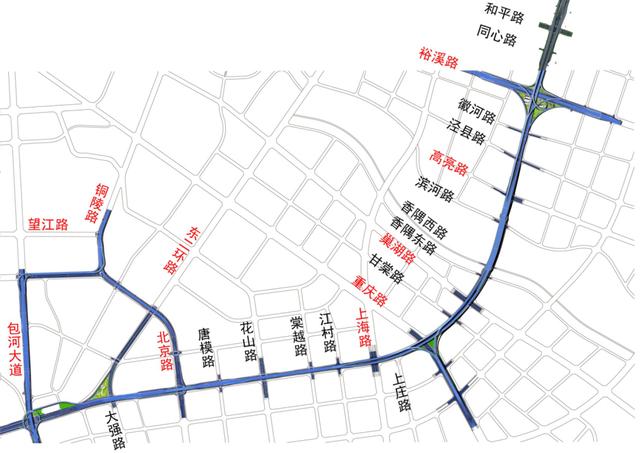 明天零时!郎溪路高架全部建成通车