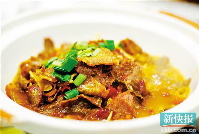 常德风吹牛肉钵