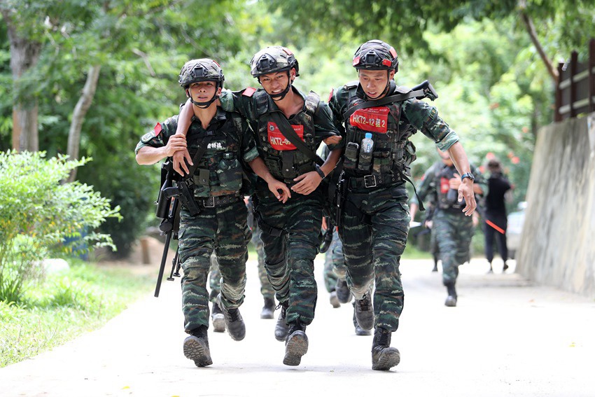 锻造特战尖兵武警海南总队巅峰2020特战侦察比武