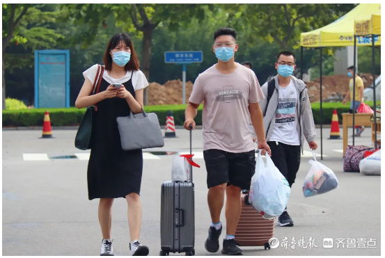 烟台高校大学生返校开学啦!大一新生9月下旬陆续报到