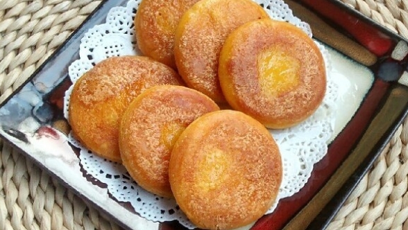 想吃南瓜饼不用买,在家做健康又简单,又香又糯不粘牙|红枣|南瓜|南瓜