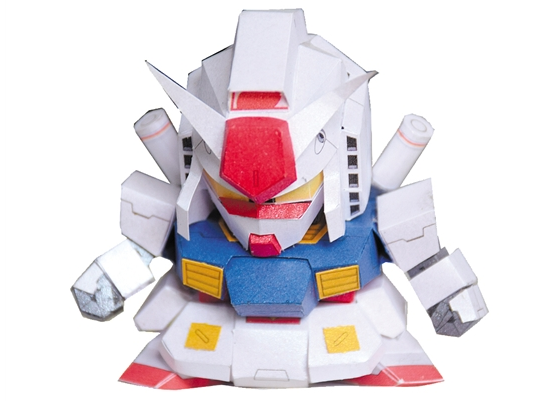 这个江门人竟然用纸做出了高达