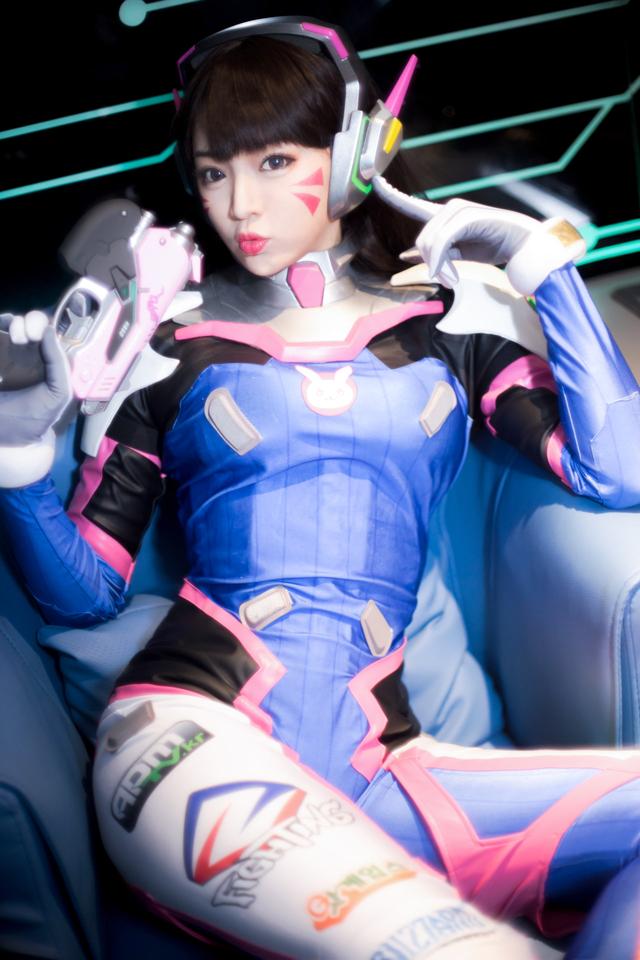 《守望先锋》d.va cosplay
