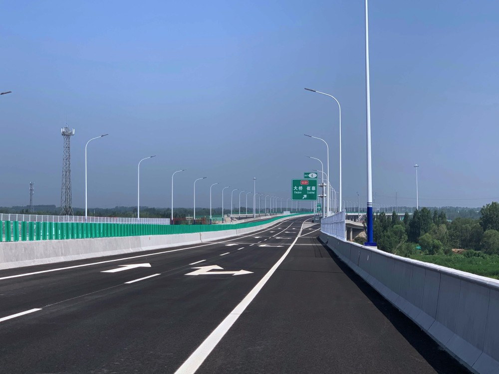 交通再添跨黄通道济南至乐陵高速公路南延线明日通车