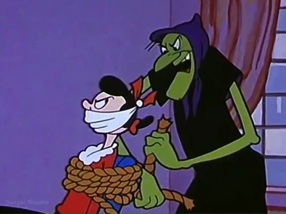 原本真正想用的主角是"大力水手",动画里,波佩就总是去拯救被反派绑架