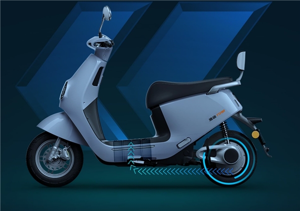 新款雅迪电动车一次充电多跑一半